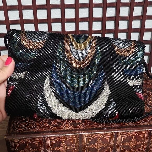 Carla Marchi Sequin Small Purse - Picture 6 of 9
